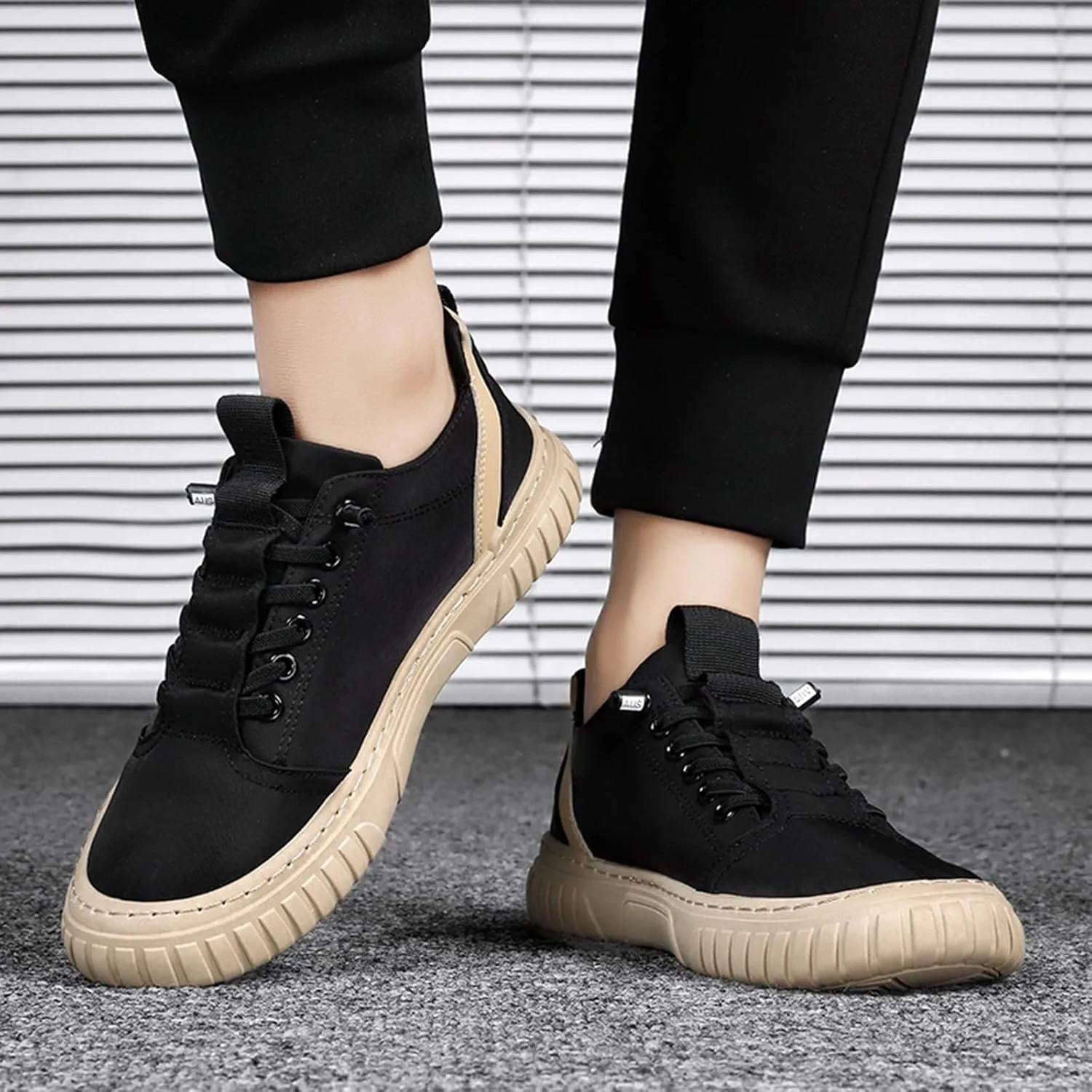 Men's Walking Shoes Sports Low Top Mountaineering Classic Work Mens Sneaker