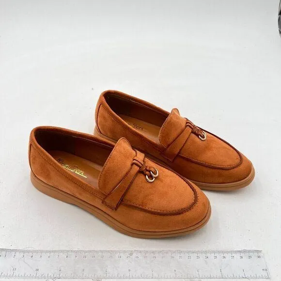 Milooey Peru Round Toe Loafers Comfort Slip On Lightweight Driving Loafers