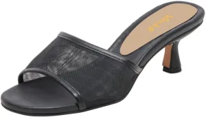 miss left Women Comfortable Low Heel Soft Insole Mesh Mules Slip On Summer Holiday Casual Daily Walking Slide Sandals Size 4-16 US