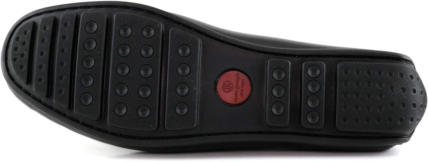 MJNY Mens Casual Comfortable Genuine Leather Lightweight Driving Moccasins Classic Fashion Buckle Loafer Slip On Breathable Driving Loafer