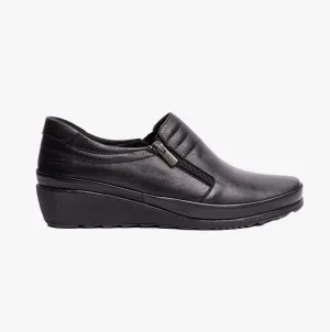 Mod Comfys PLASHA Womens Shoes Black