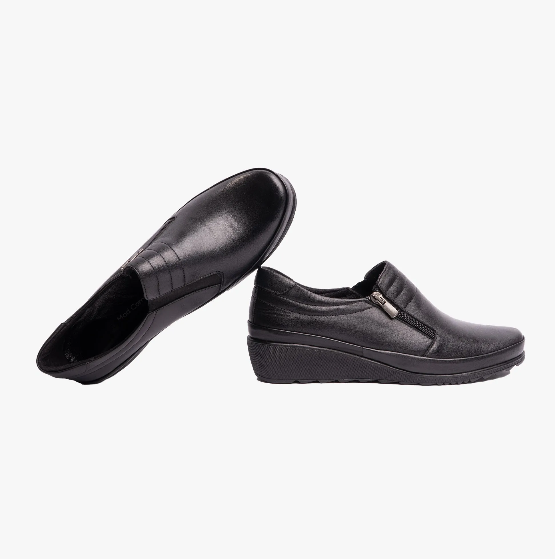 Mod Comfys PLASHA Womens Shoes Black