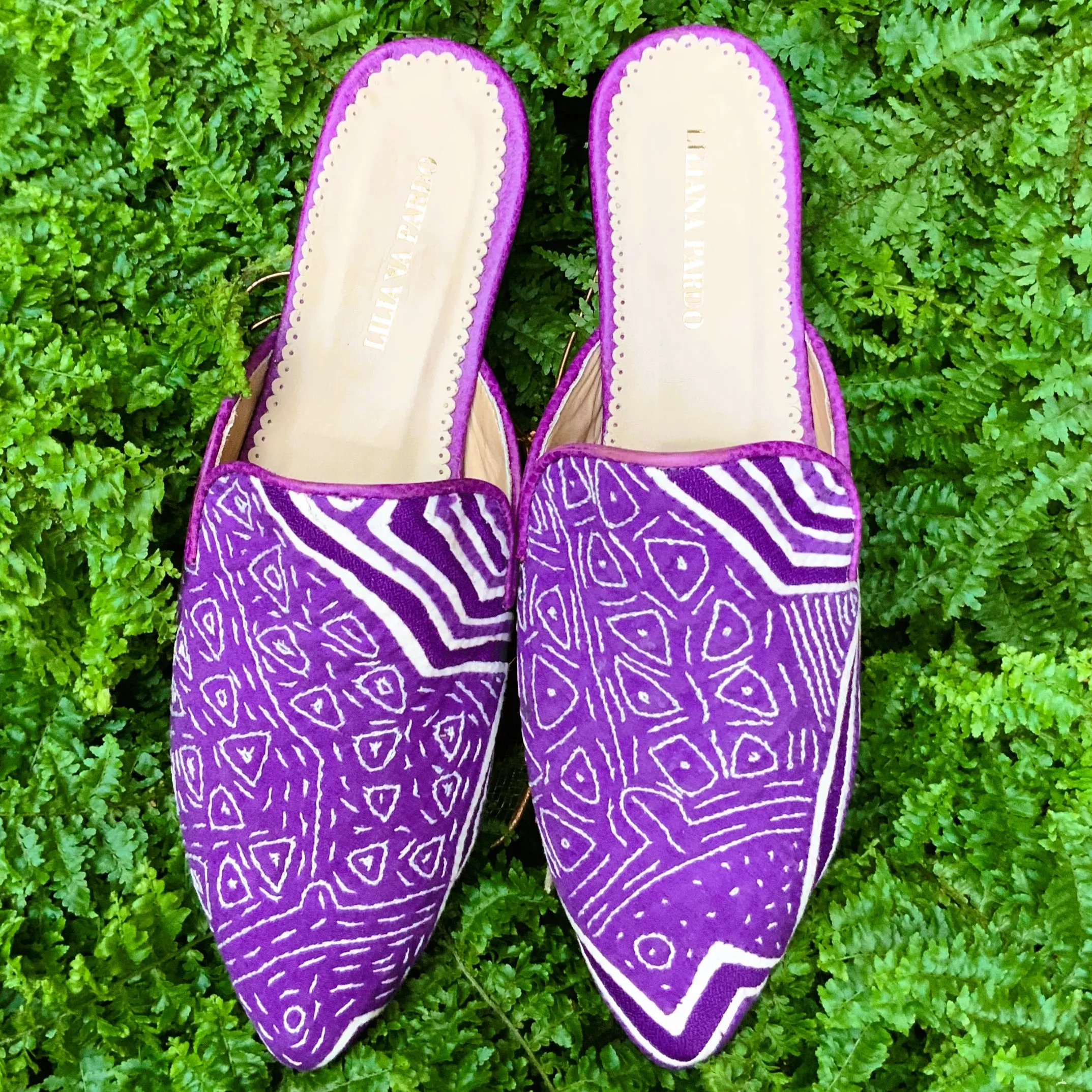 Mola Mules | Light Purple Fish