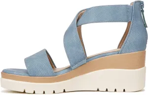 Naturalizer Soul Women's Goodtimes Crisscross Strappy Wedge Sandal