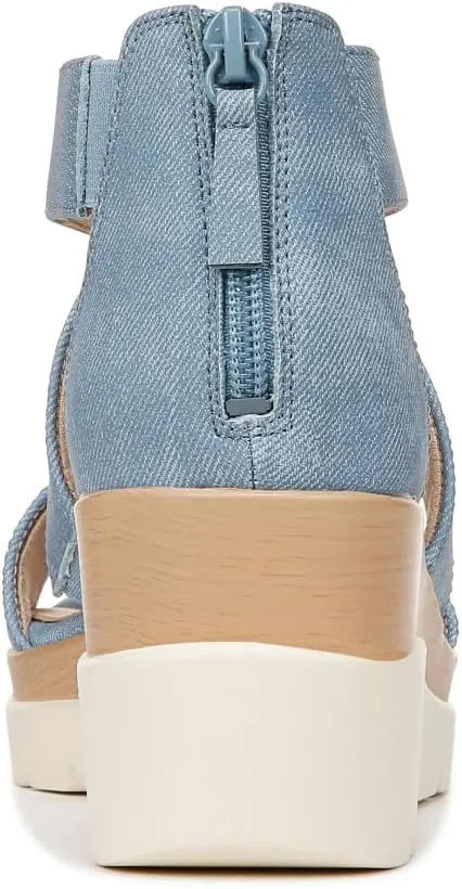 Naturalizer Soul Women's Goodtimes Crisscross Strappy Wedge Sandal