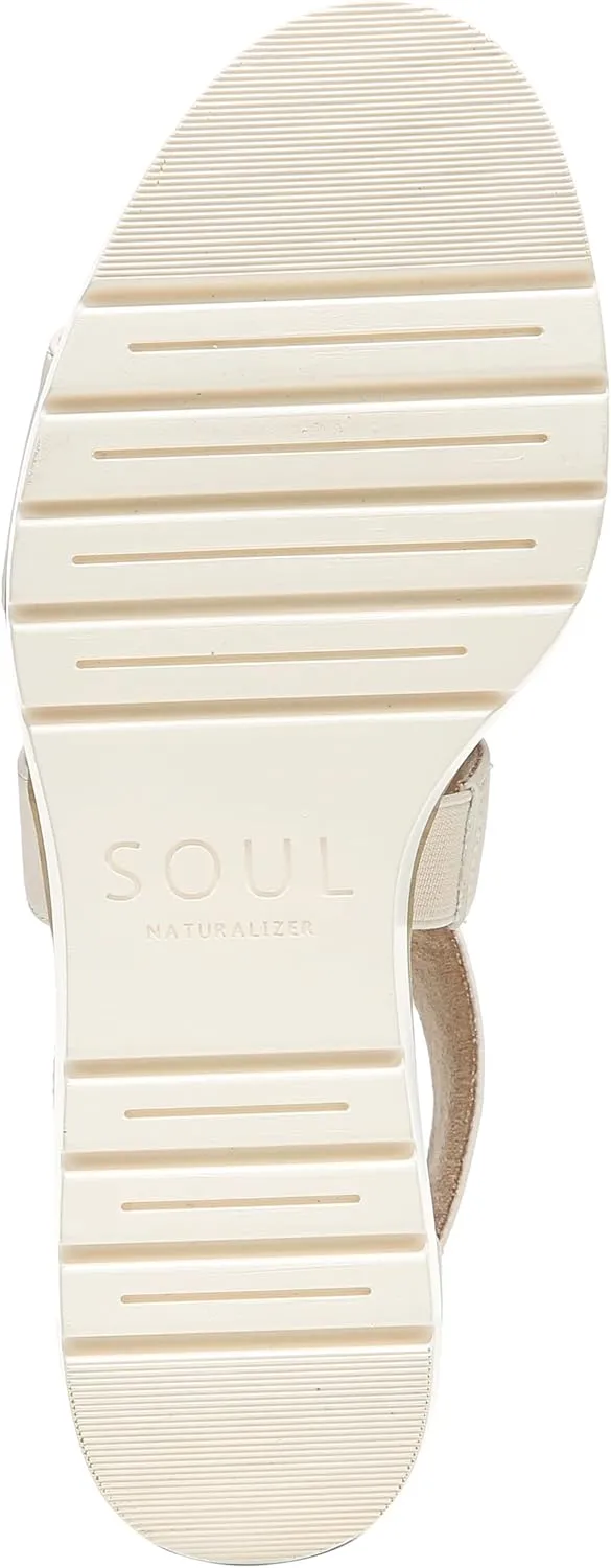 Naturalizer Soul Women's Goodtimes Crisscross Strappy Wedge Sandal