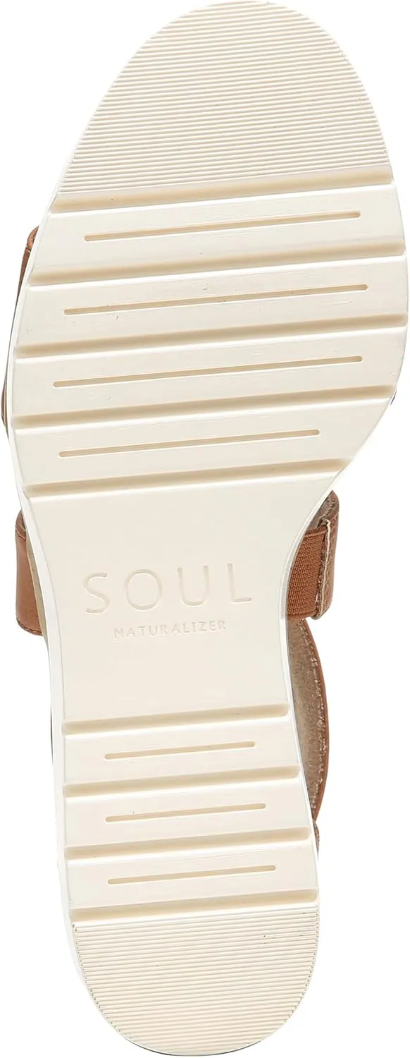 Naturalizer Soul Women's Goodtimes Crisscross Strappy Wedge Sandal