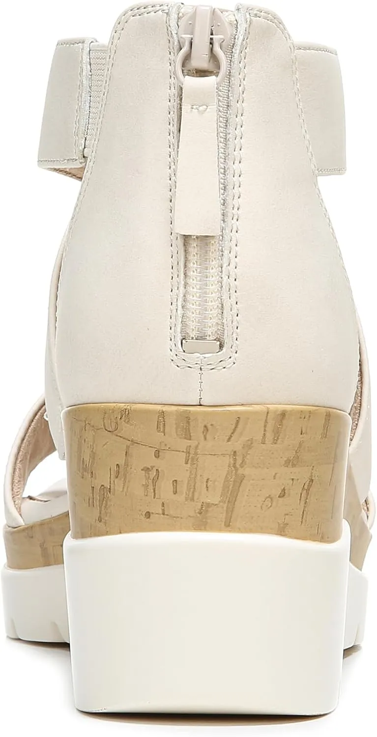 Naturalizer Soul Women's Goodtimes Crisscross Strappy Wedge Sandal