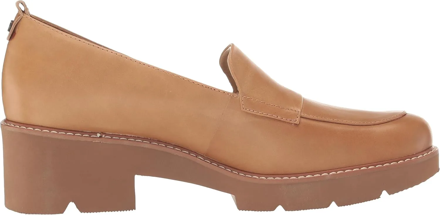 Naturalizer Women's Darry Slip-On Lightweight Lug Sole Heeled Loafer
