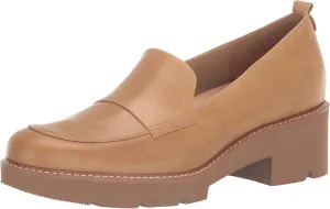 Naturalizer Women's Darry Slip-On Lightweight Lug Sole Heeled Loafer