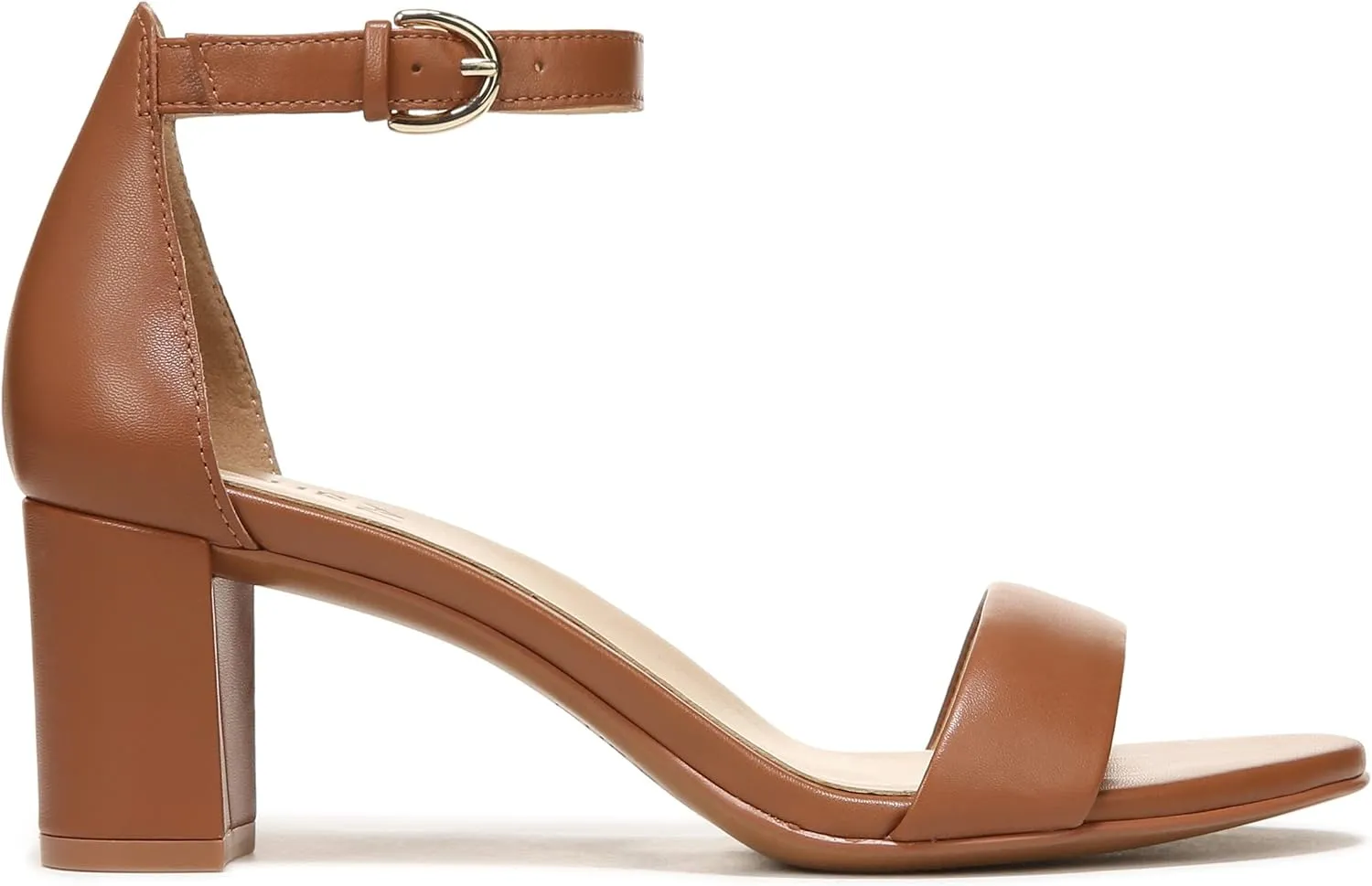 Naturalizer Women's Vera Ankle Strap Block Heel Dress Sandal