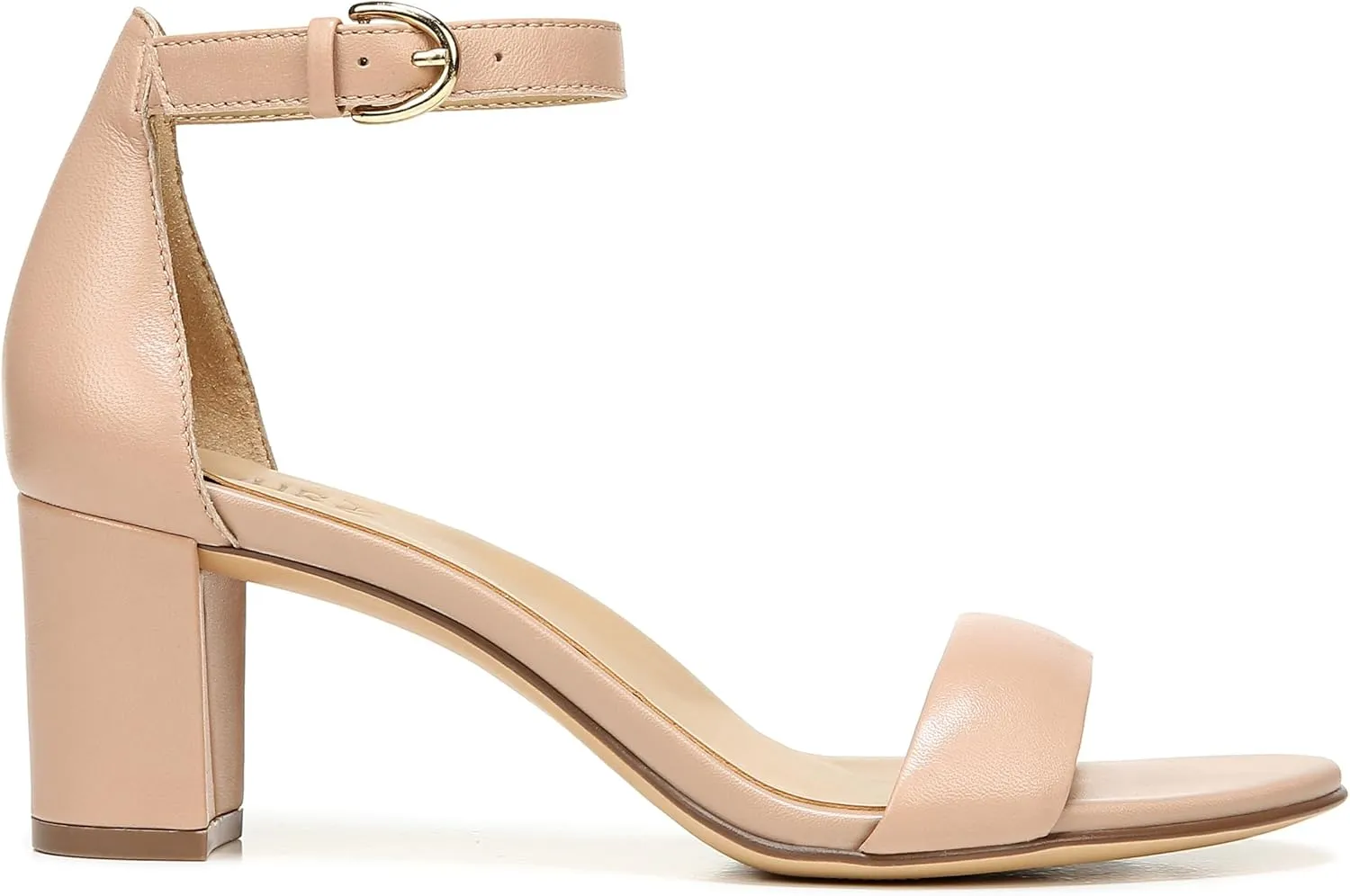 Naturalizer Women's Vera Ankle Strap Block Heel Dress Sandal