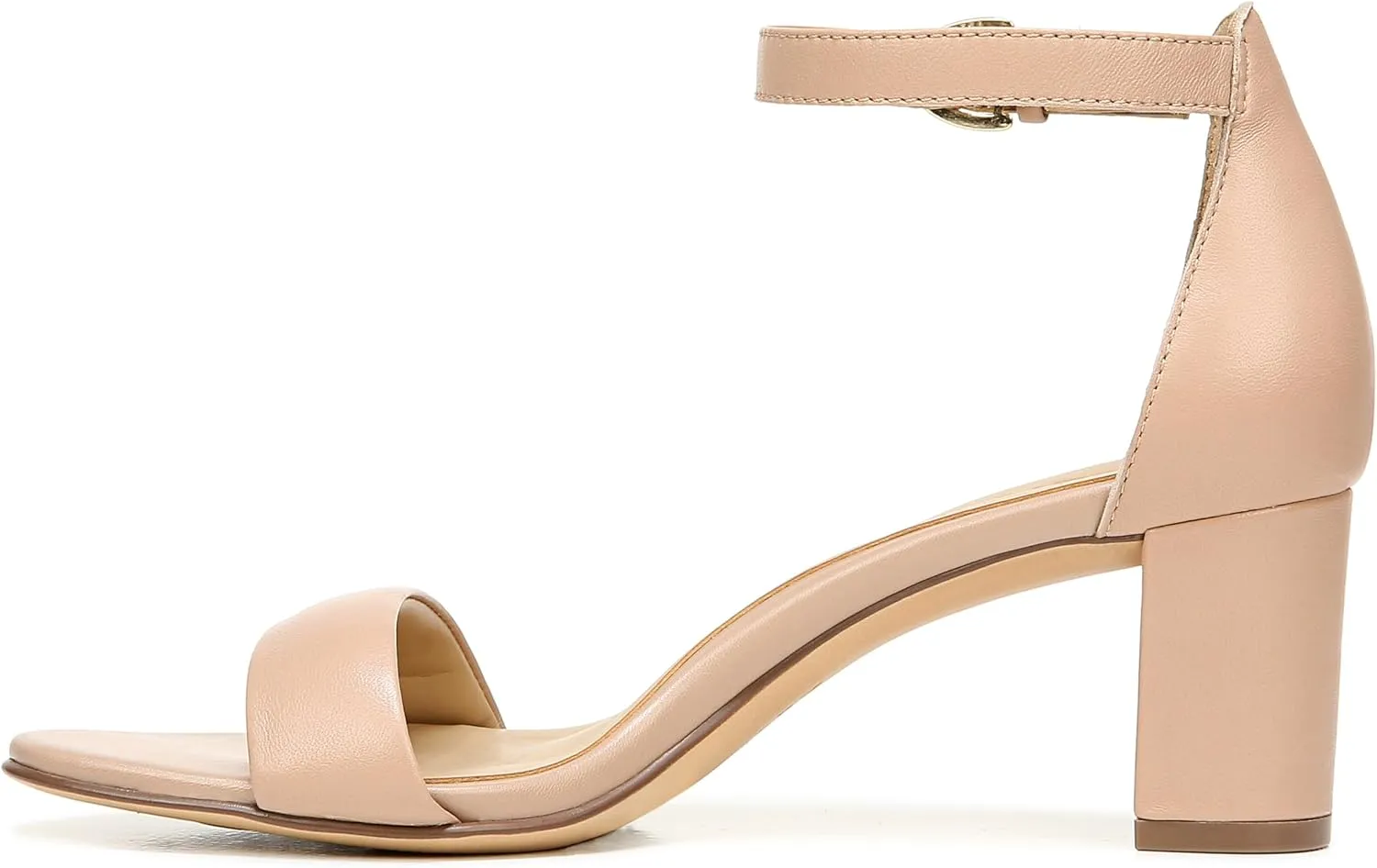 Naturalizer Women's Vera Ankle Strap Block Heel Dress Sandal