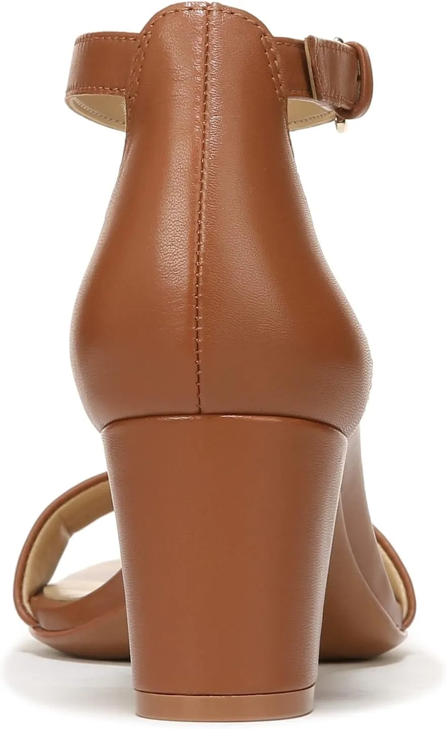 Naturalizer Women's Vera Ankle Strap Block Heel Dress Sandal