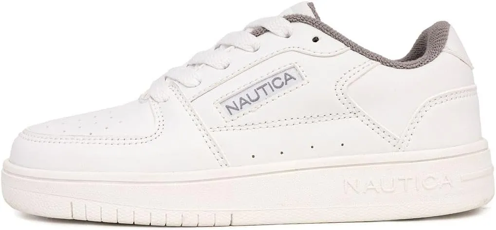 Nautica Kids Boys Lace-Up Fashion Sneakers Low-Top Dress Shoes for Youth - (Big Kid/Little Kid)