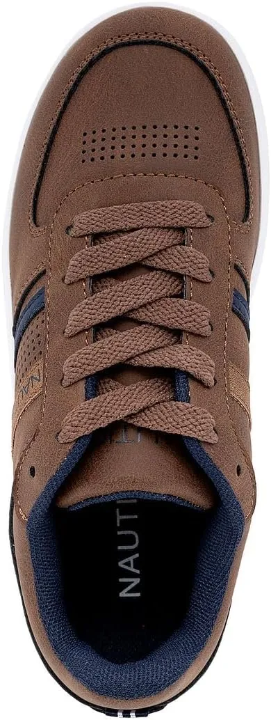 Nautica Kids Boys Lace-Up Fashion Sneakers Low-Top Dress Shoes for Youth - (Big Kid/Little Kid)