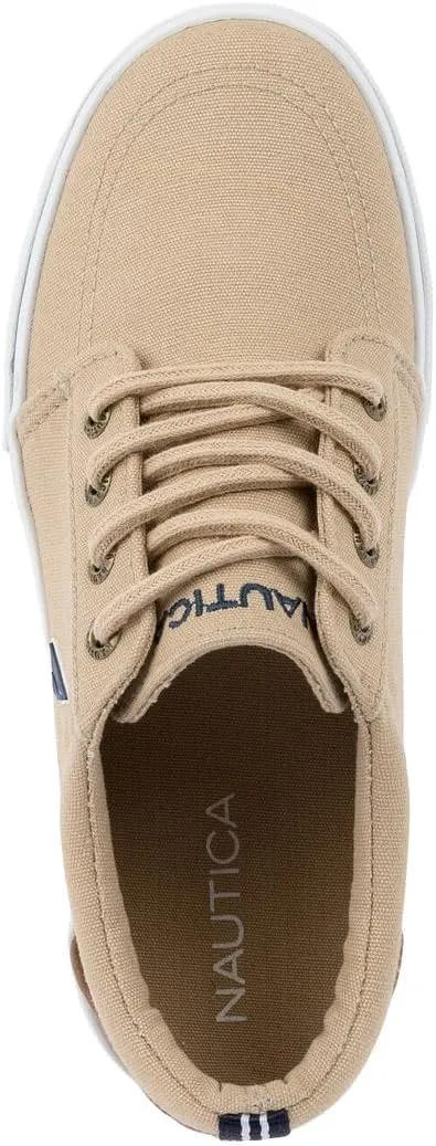 Nautica Kids Boys Lace-Up Fashion Sneakers Low-Top Dress Shoes for Youth - (Big Kid/Little Kid)