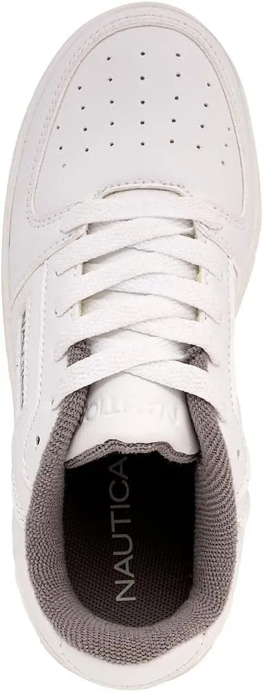 Nautica Kids Boys Lace-Up Fashion Sneakers Low-Top Dress Shoes for Youth - (Big Kid/Little Kid)