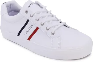Nautica Men's Casual Shoe, Classic Lace-Up Low Top Loafer, Fashion Sneaker - in Medium & Wide Width Sizes
