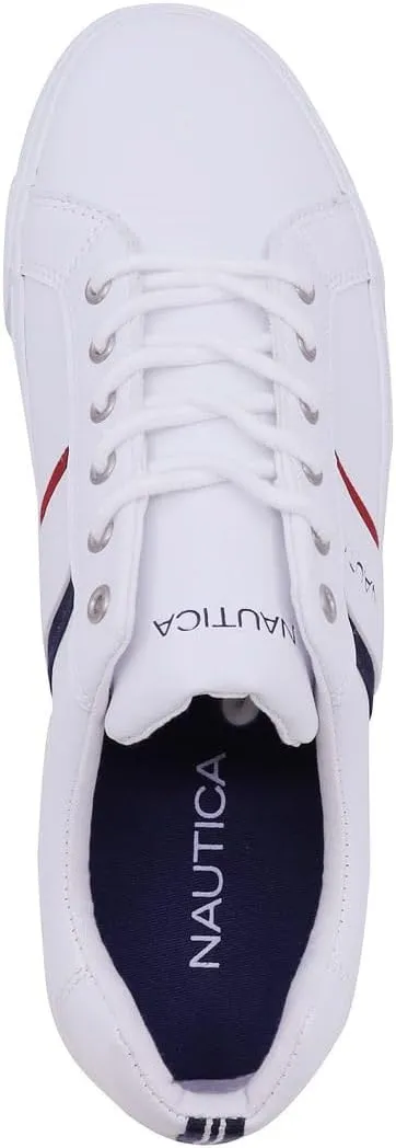 Nautica Men's Casual Shoe, Classic Lace-Up Low Top Loafer, Fashion Sneaker - in Medium & Wide Width Sizes