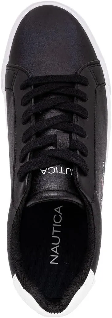 Nautica Men's Classic Lace-Up Low Top Fashion Sneaker Loafer - Stylish and Comfortable Casual Shoe