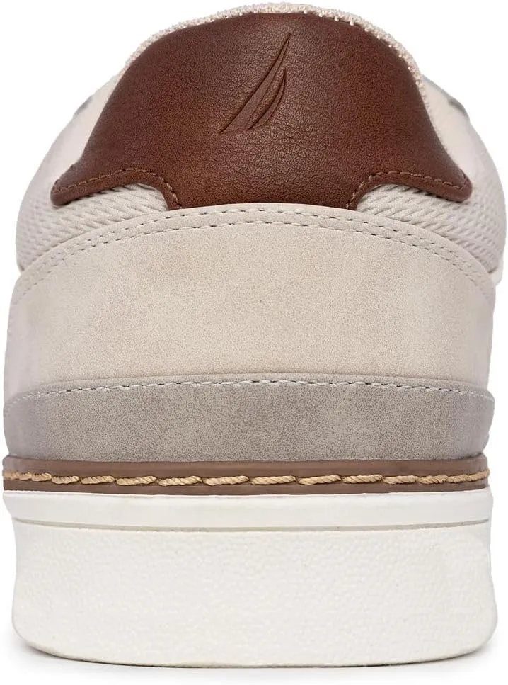 Nautica Men's Classic Lace-Up Low Top Fashion Sneaker Loafer - Stylish and Comfortable Casual Shoe
