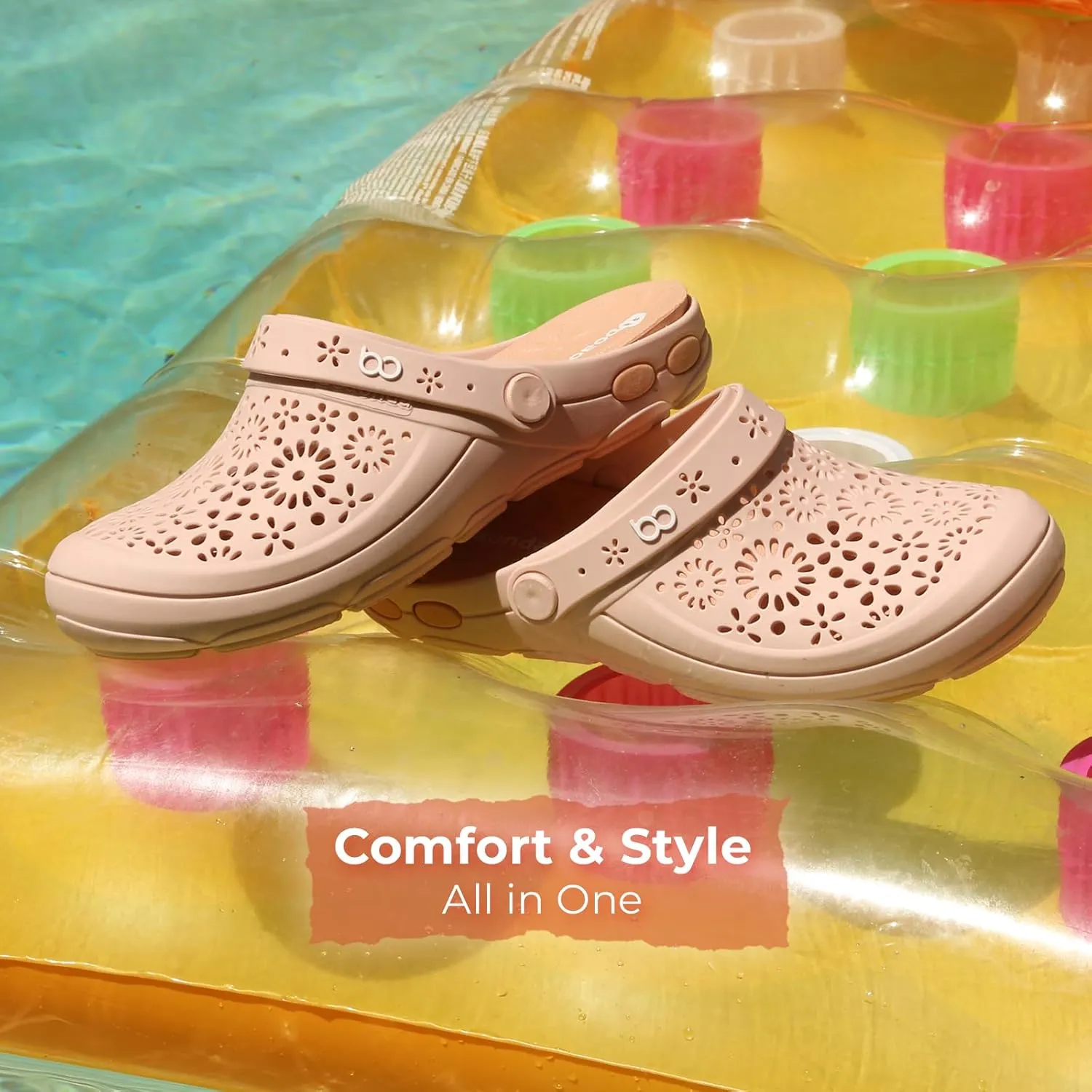 Nellie - Clogs for Women | Comfortable Waterproof Women’s Clogs for Everyday Use | Stylish & Durable Women’s Sandals with an Adaptive Fit | Wear Them as Garden Clogs or Even as Beach Sandals