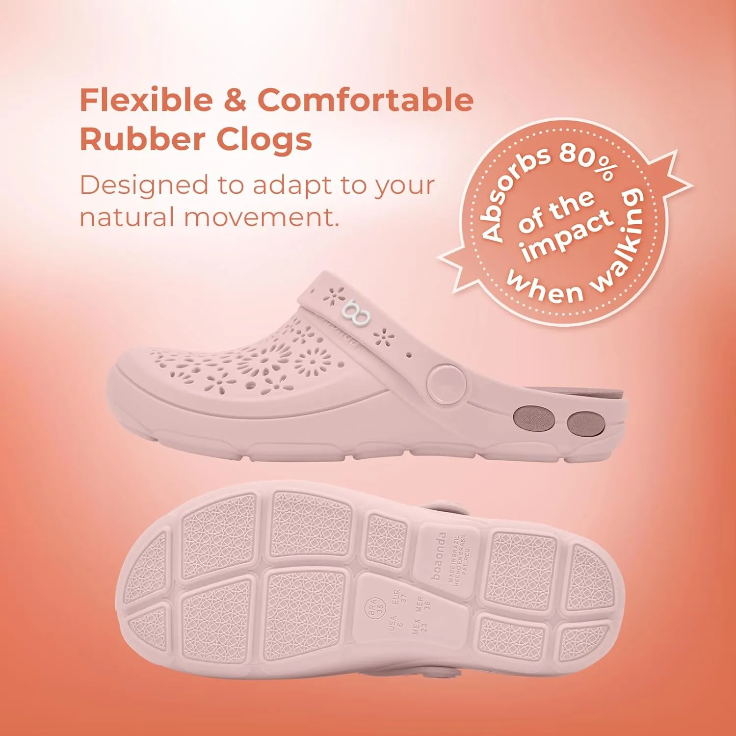 Nellie - Clogs for Women | Comfortable Waterproof Women’s Clogs for Everyday Use | Stylish & Durable Women’s Sandals with an Adaptive Fit | Wear Them as Garden Clogs or Even as Beach Sandals