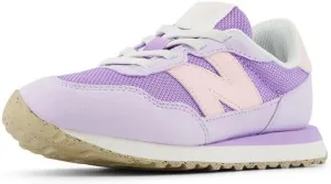 New Balance Baby-Girl's Kids 237 Bungee Sneaker