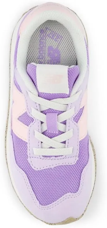 New Balance Baby-Girl's Kids 237 Bungee Sneaker