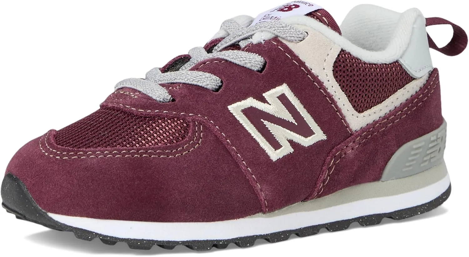 New Balance Boys' 574 Core Bungee Sneaker