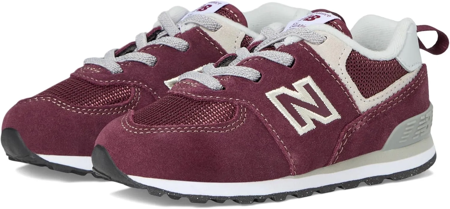 New Balance Boys' 574 Core Bungee Sneaker