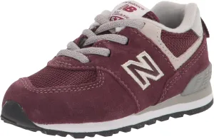 New Balance Boys' 574 Core Bungee Sneaker