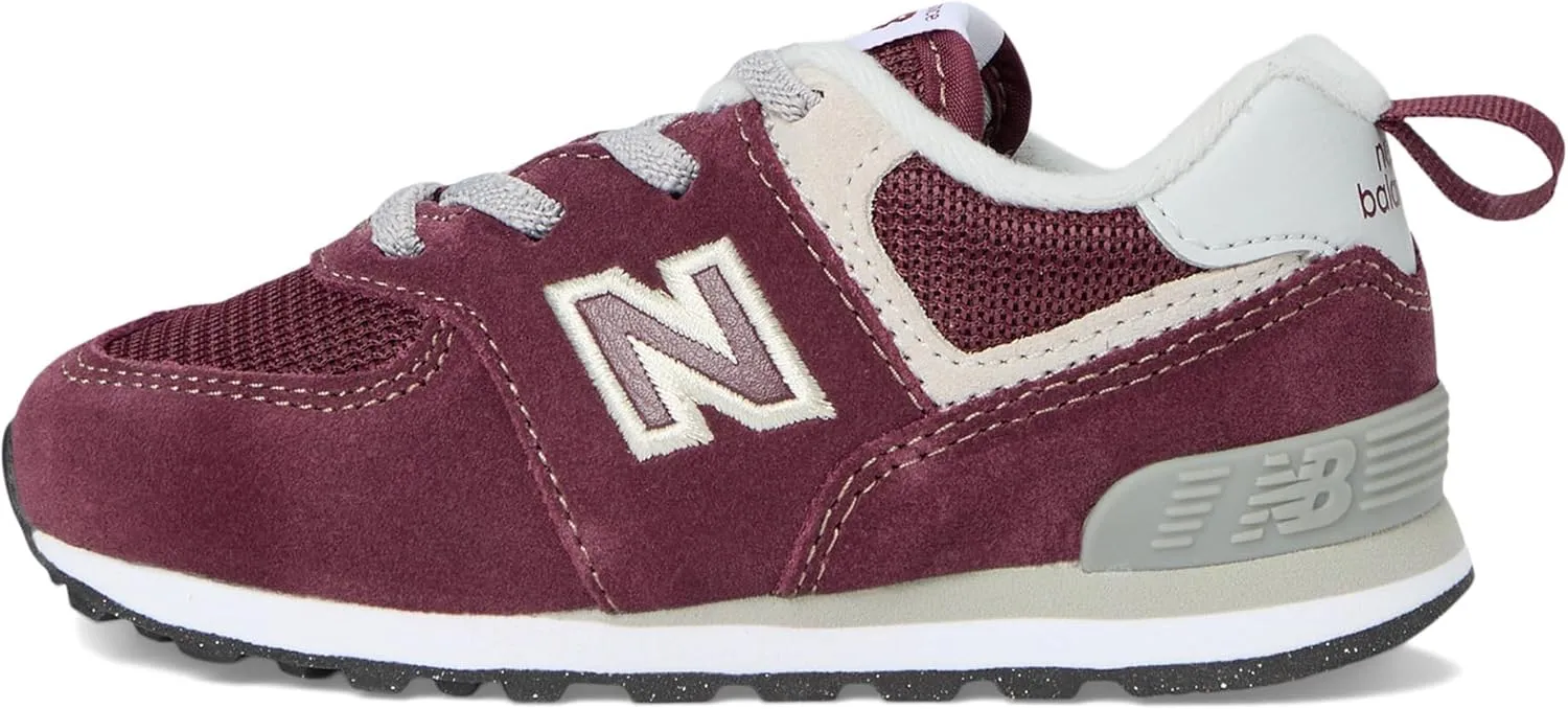 New Balance Boys' 574 Core Bungee Sneaker