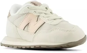 New Balance Kids 237 Bungee Sneaker, TURTLEDOVE/VINTAGE ROSE, 6 W Toddler (1-4 Years)