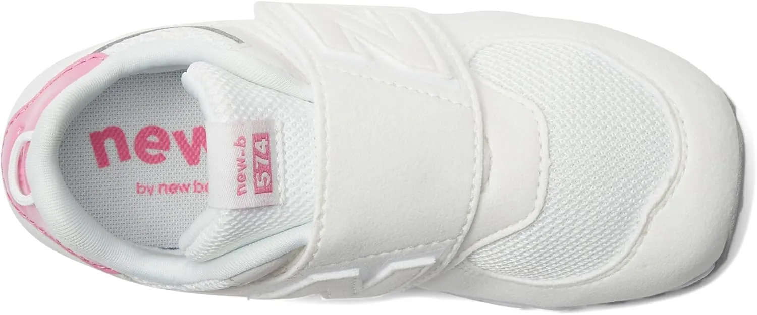 New Balance Unisex-Child 574 V1 Evolved New-b Hook & Loop Sneaker