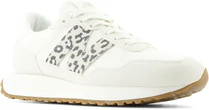 New Balance Women's 237 V1 Sneaker, Sea Salt/Black/Gold Metallic, 6.5