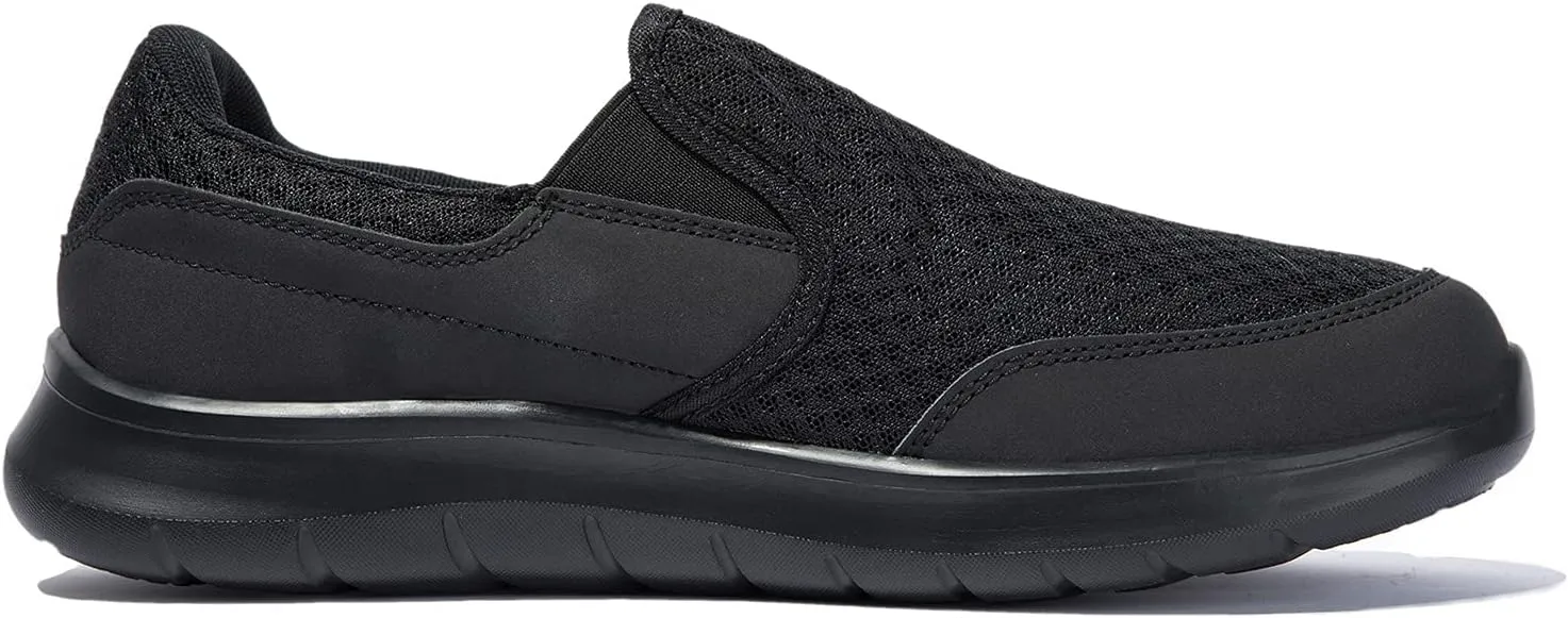 NewDenBer Sport Men's Casual Lightweight Slip-On Walking Shoe Sneakers