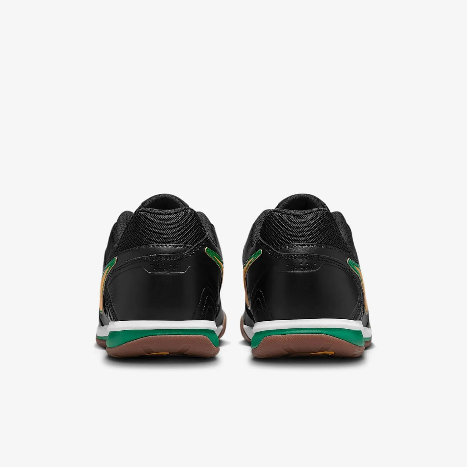 Nike Gato Men's Shoes (IB8509-001, Black/White/Gum Dark Brown/Varsity Maize)
