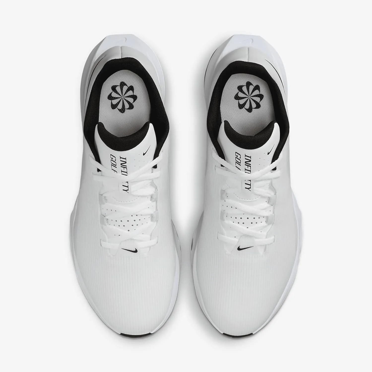 Nike Infinity G NN Golf Shoes (Wide) (FN0565-100, White/Pure Platinum/Black)