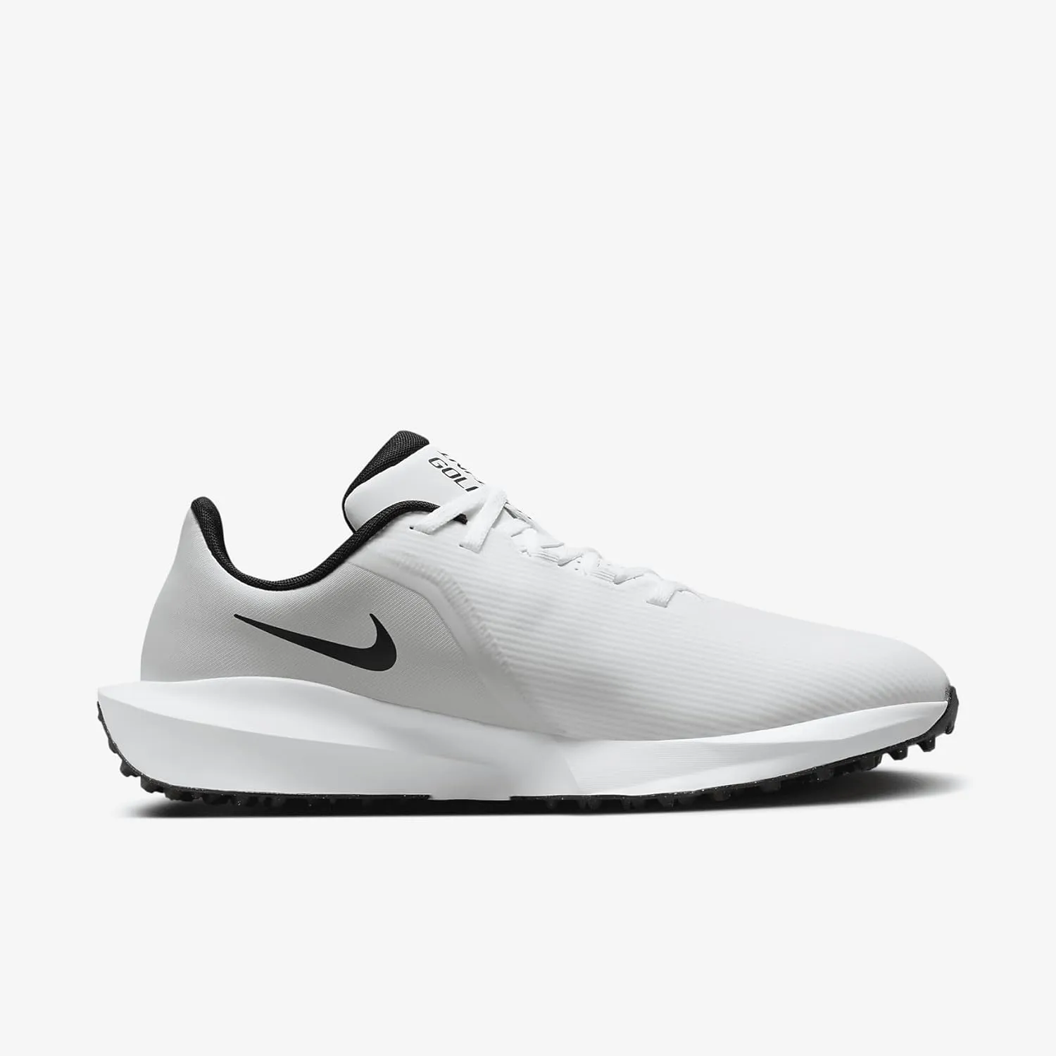Nike Infinity G NN Golf Shoes (Wide) (FN0565-100, White/Pure Platinum/Black)