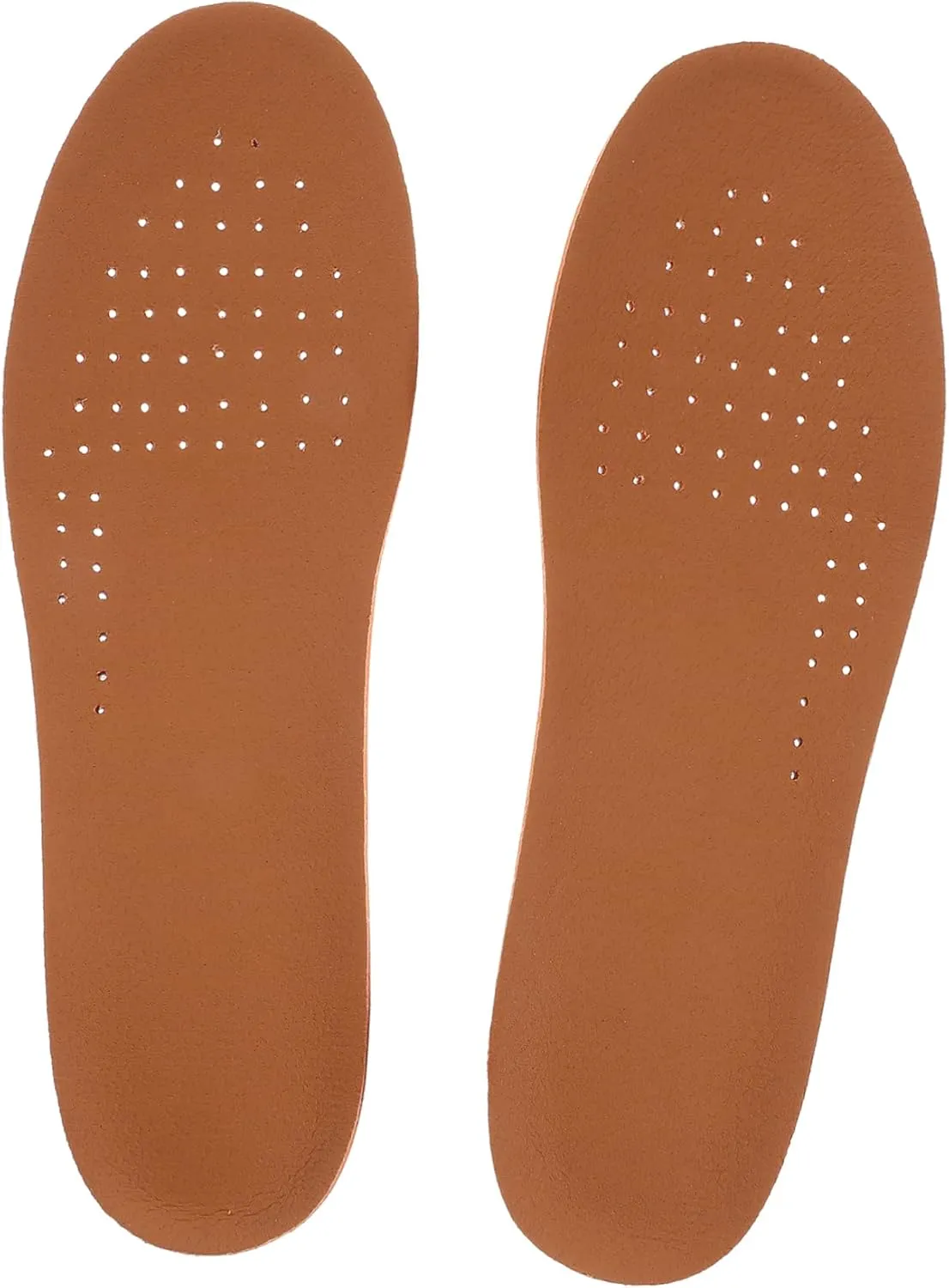 NOLITOY Height Boost in Style 2.5cm Lift Insoles Women's Men's Breathable Pig Skin for Fashionable Footwear