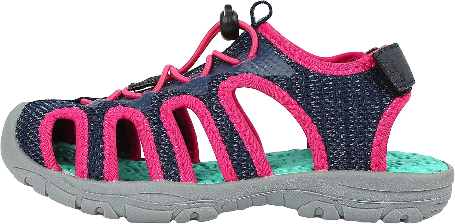 Northside Girl's Torrance Closed Toe Sport Sandal Fisherman