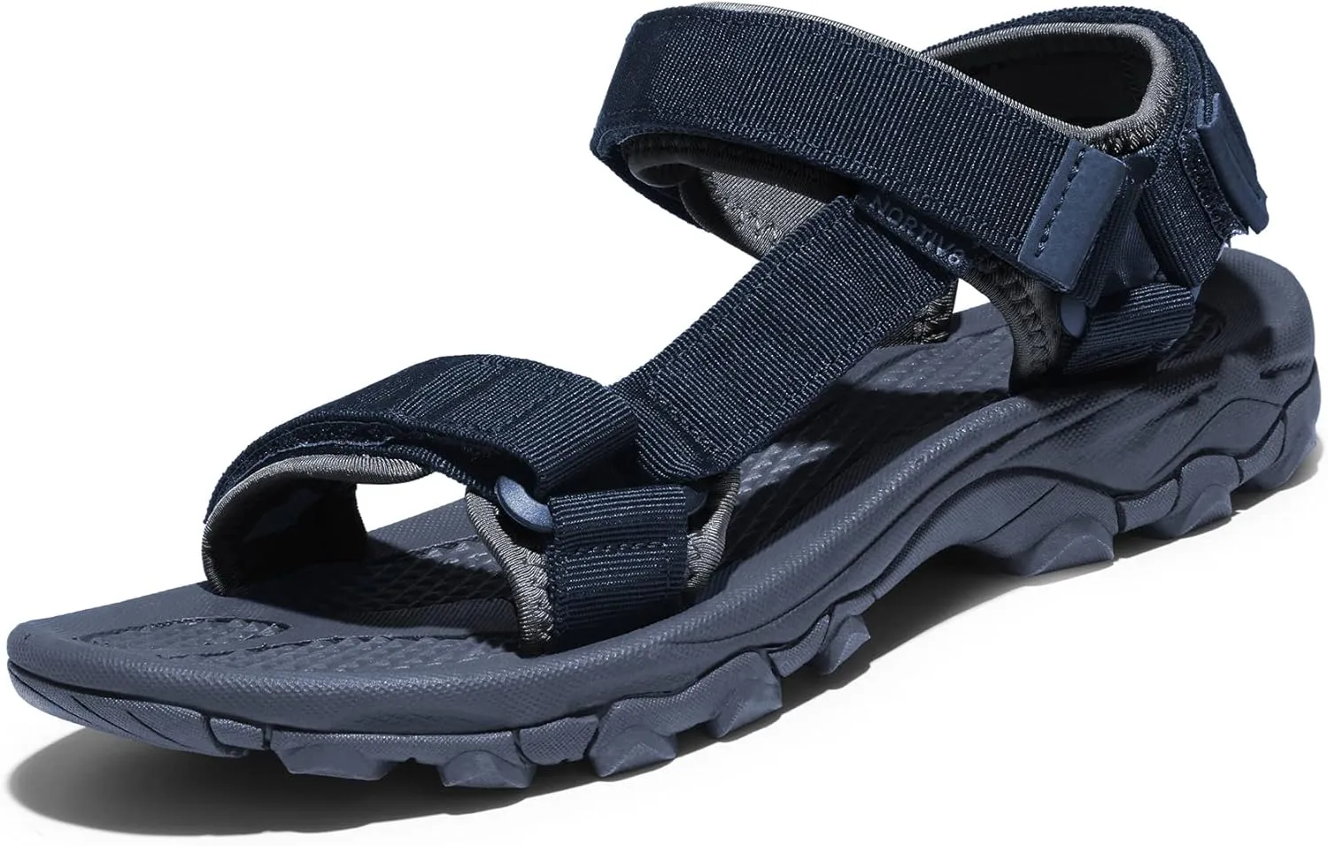 NORTIV 8 Men's Sandals Hiking Sports Lightweight Summer Water Arch Support River Open Toe Athletic Trail Outdoor Walking Sandals Longdo