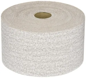 Norton A275OP PSA Adhesive Sandpaper Roll, 100 Grit Sandpaper, Woodworking and Automotive Sand Paper, 2-3/4 Inch Wide, Continuous Roll of 30 Yards
