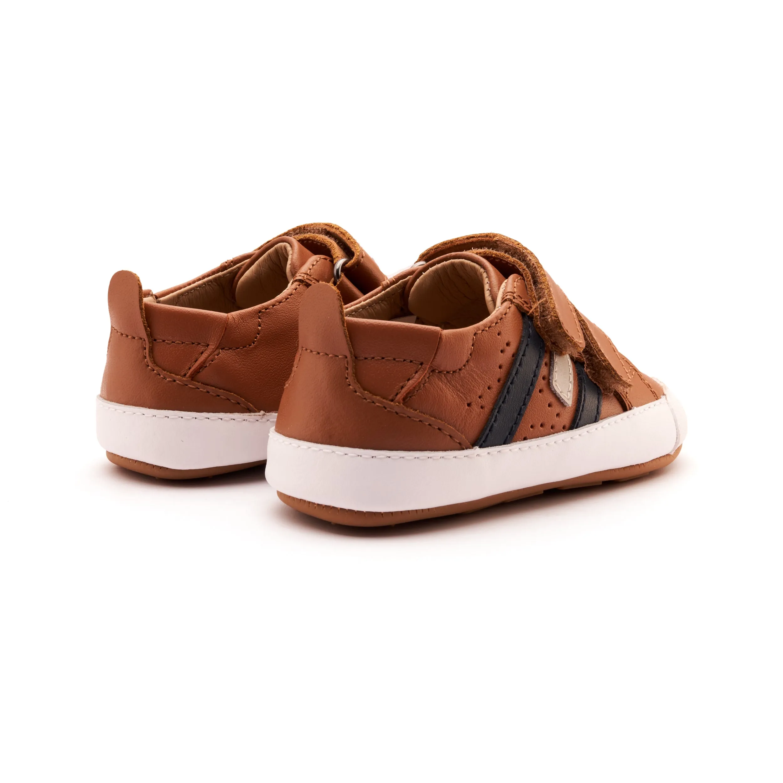 OLD SOLES BABY BOUNCE - TAN NAVY GRIS
