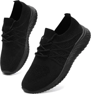 Oltyutc Women Running Walking Shoes Lightweight Tennis Shoes Mesh Gym Workout Sneakers
