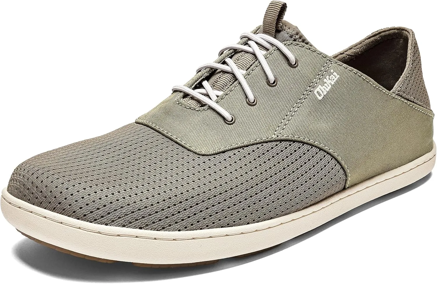 OLUKAI Nohea Moku Men's No Tie Boat Shoes, Breathable & Quick Dry Mesh, Effortless Design & Barefoot Wearability, All-Day Comfort & Support