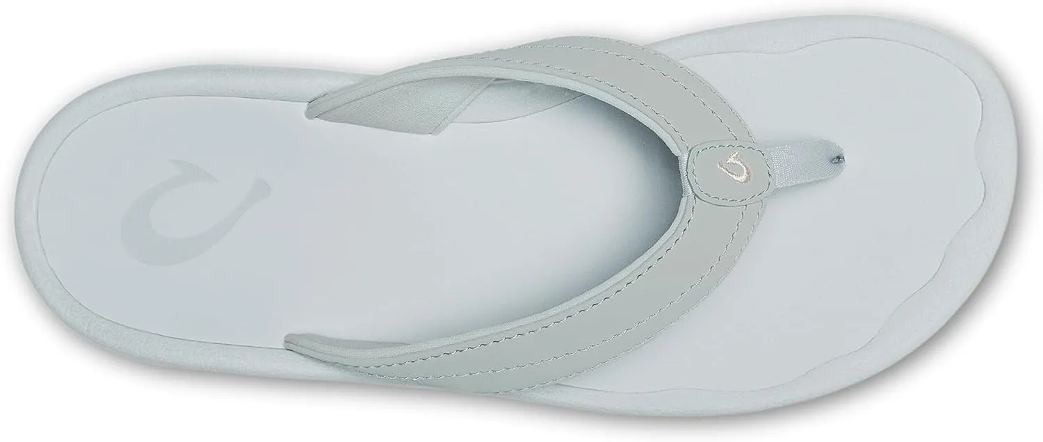 OLUKAI Ohana Women's Beach Sandals, Water Resistant Flip Flops, Arch Support & Comfort Fit, Lightweight & Durable, Enhanced Grip & Traction