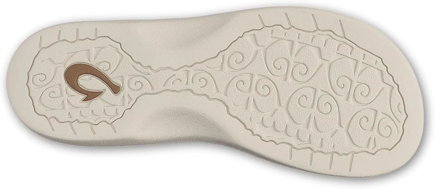 OLUKAI Ohana Women's Beach Sandals, Water Resistant Flip Flops, Arch Support & Comfort Fit, Lightweight & Durable, Enhanced Grip & Traction